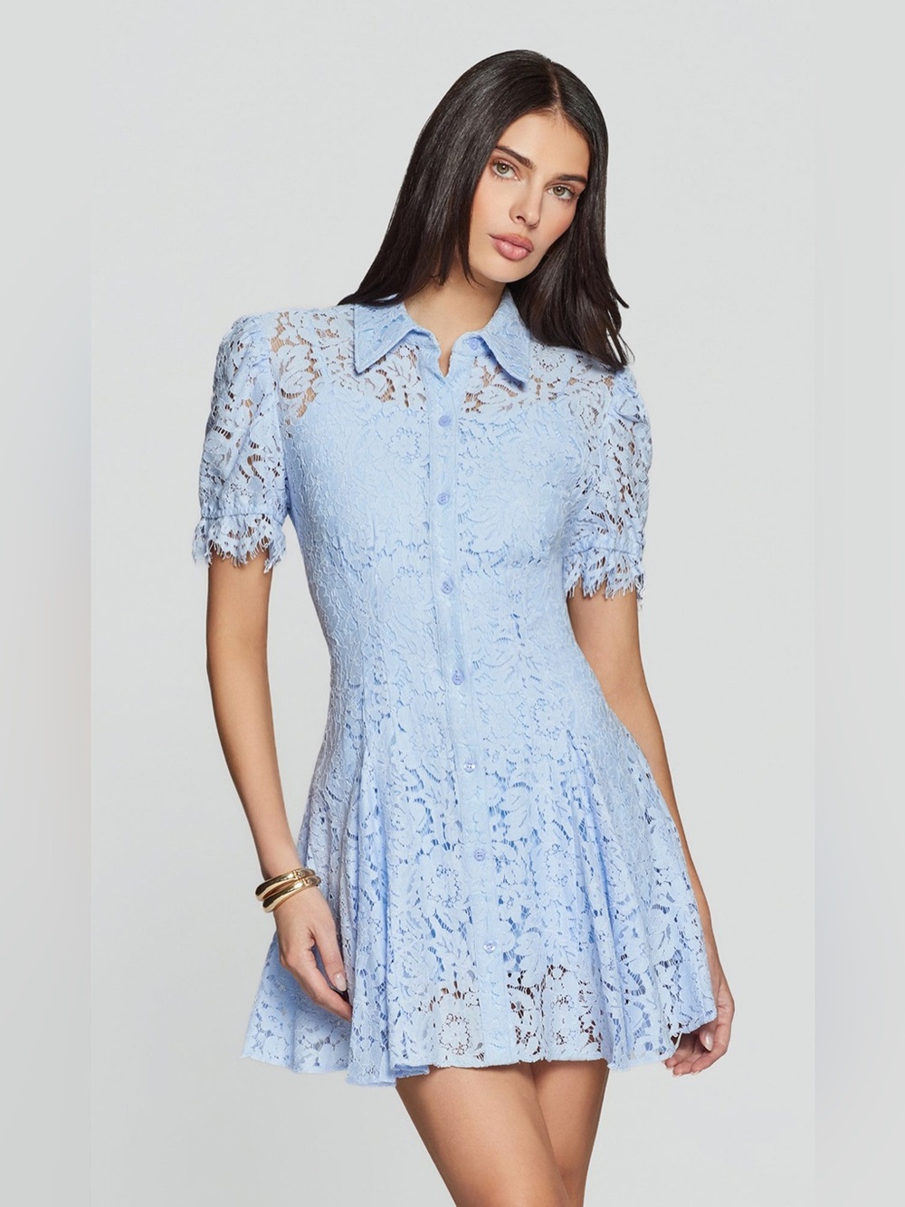 Generation Love Light Blue Swanetta Lace Dress